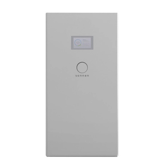 Sonnen eco 5 Installation And Commissioning Manual