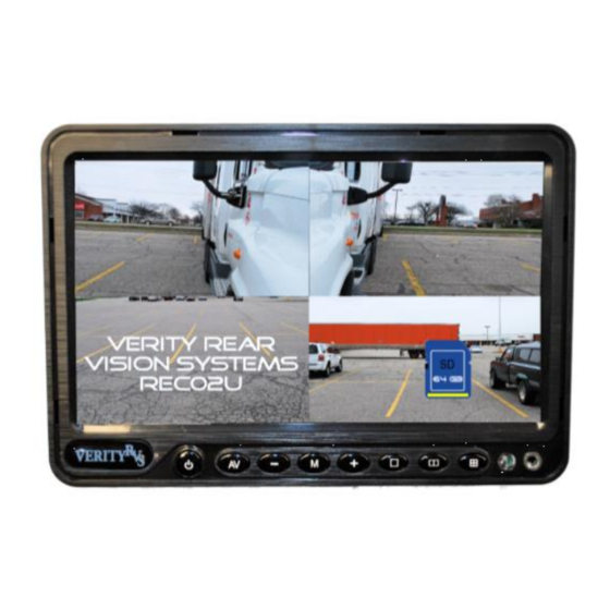 Component Solution Services Verity REC02C Manuals