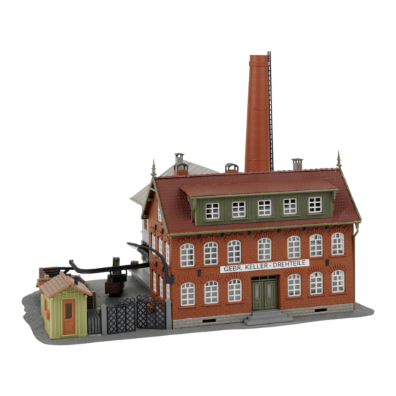 Faller OLD FACTORY BUILDING 109265 Assembly Instructions Manual