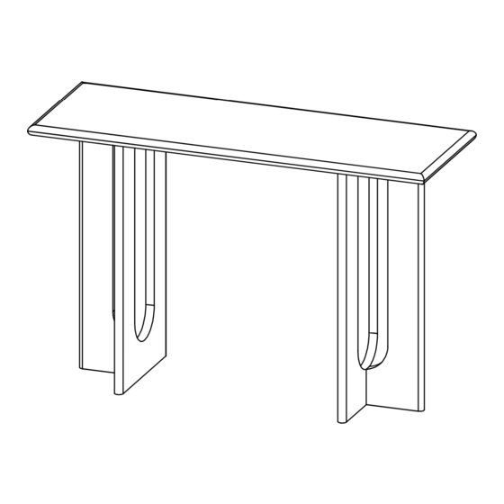 modway EEI-6596 Assembly Instructions Manual