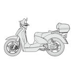APRILIA SCARABEO 250 - INSTRUCTION SHEET 2005 Instruction Sheet