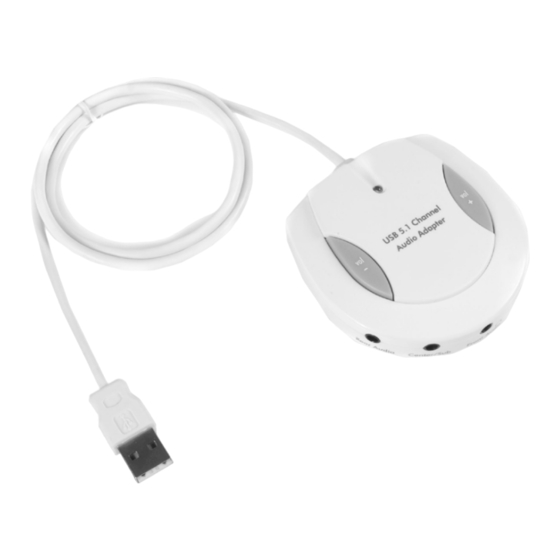 StarTech.com USBAUDIO5CH Instruction Manual