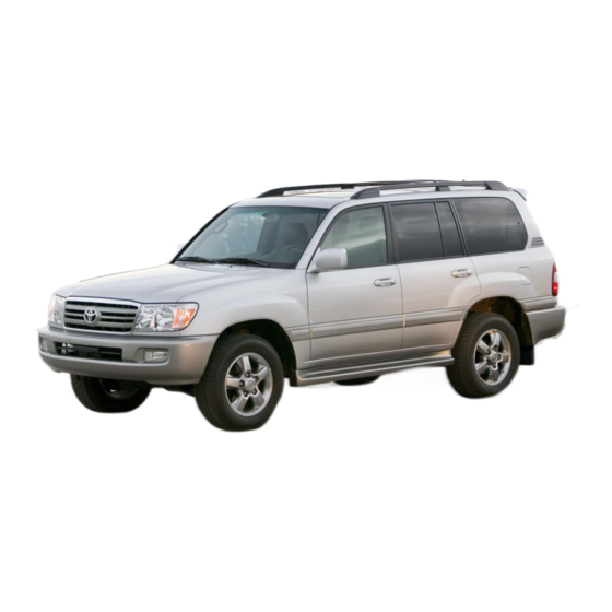 Toyota 2007 Land Cruiser Owner's Manual