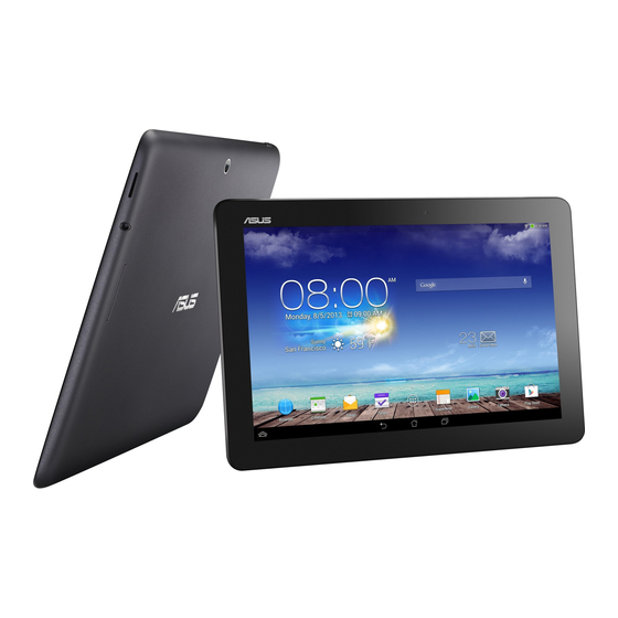 Asus MEMO PAD User Manual