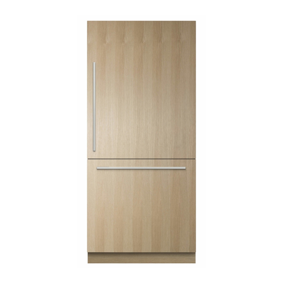 Fisher & Paykel ACTIVESMART Dual Installation Manual