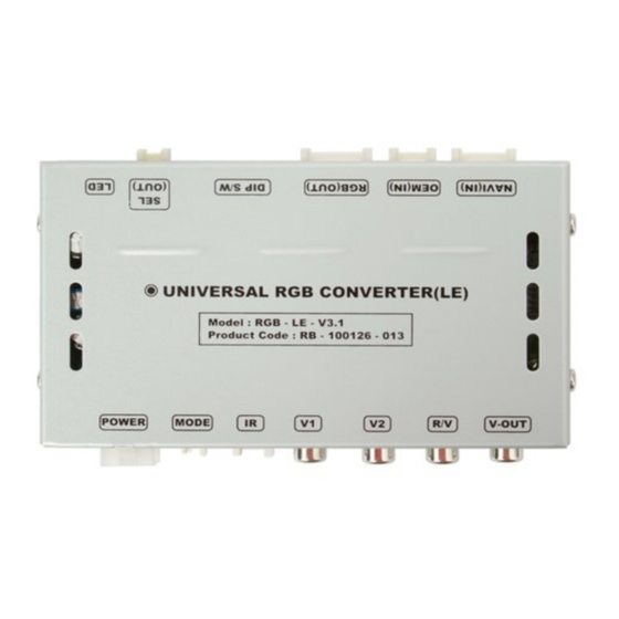 Setma RGB-LE-V3.1 Specifications & Installation