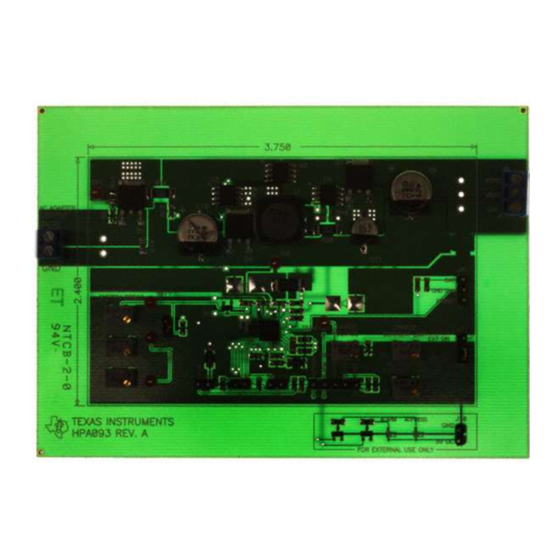 Texas Instruments BQ24702/03 EVM User Manual
