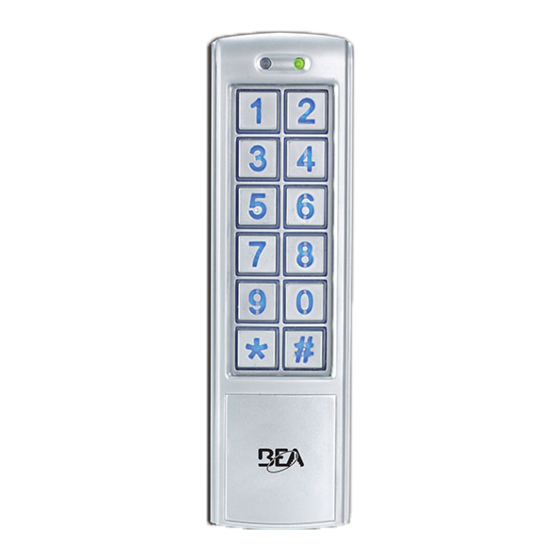 BEA 10KEYPADU Instructions Manual