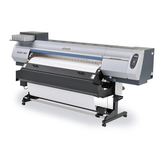 MIMAKI SUJV-160 Requests For Daily Care And Maintenance