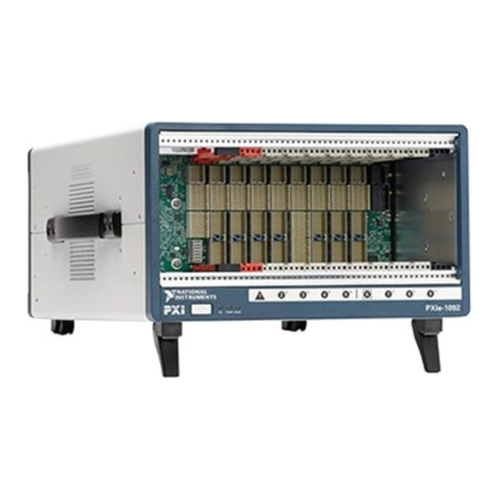 NI PXIe-1092DC Safety, Environmental, And Regulatory Information