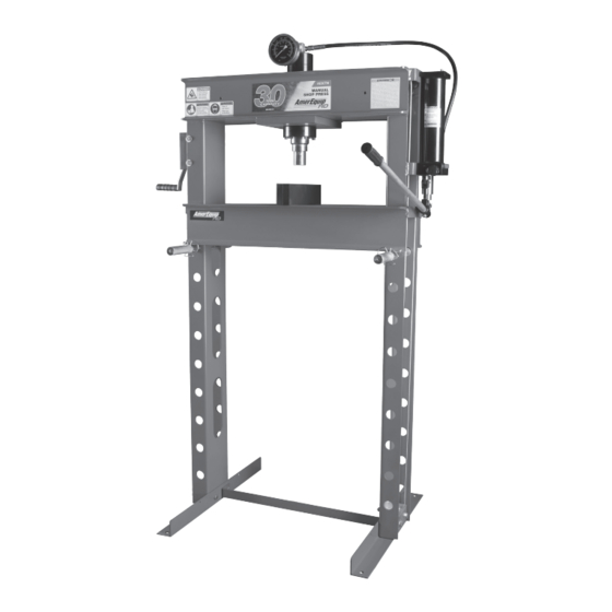 AmerEquip AE30TM Owner's Manual