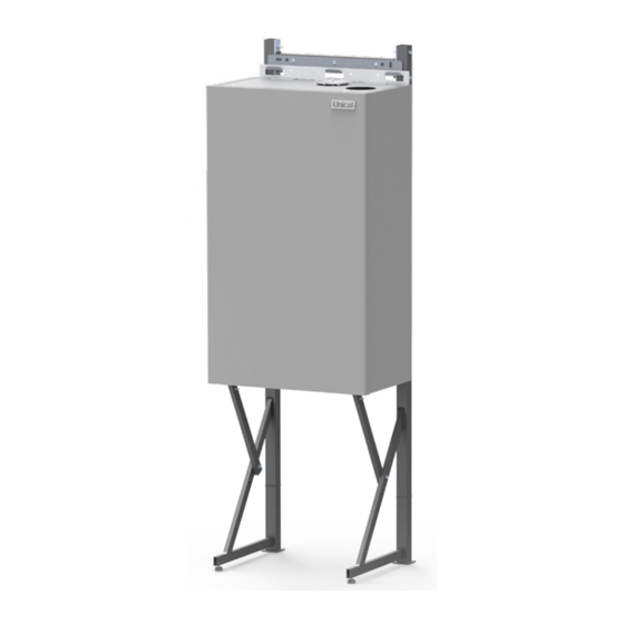 Unical ALKON 100 EXT Installation And Servicing Manual