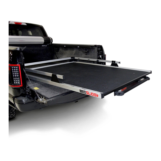 Ford BEDSLIDE Installation Instructions Manual