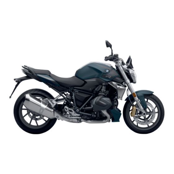 BMW Motorrad R 1250 R 2019 Rider's Manual