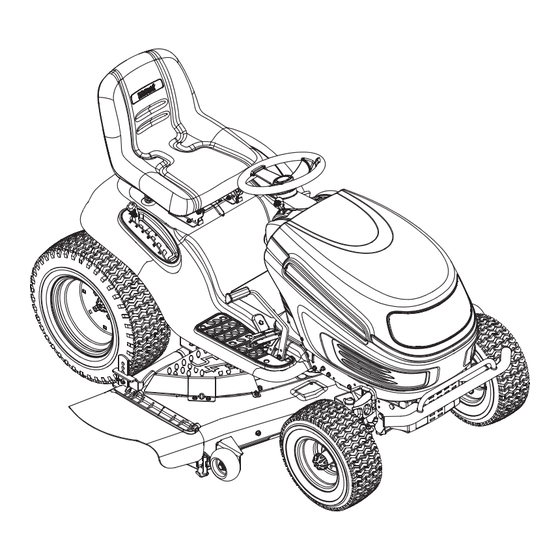 White Outdoor GT-2550H Operator's Manual