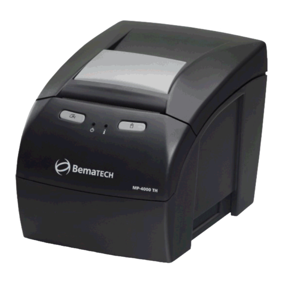 Bematech MP-4000 Touch Terminal Printer Manuals