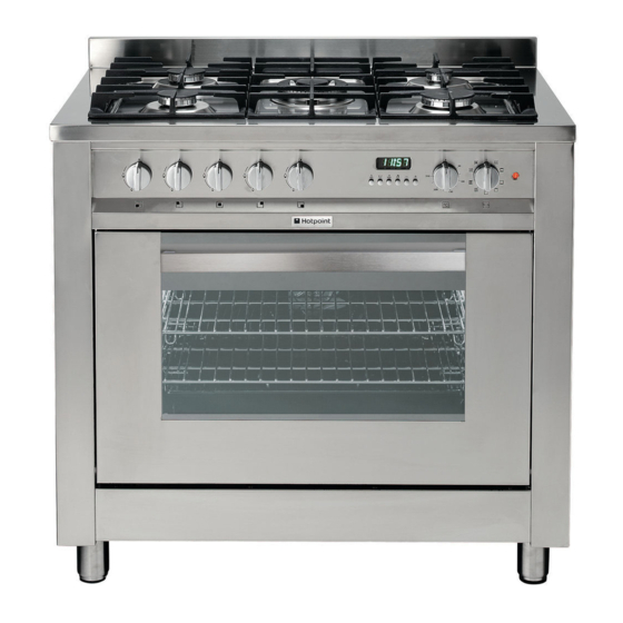 Hotpoint EG 900 X S Operating Instructions Manual