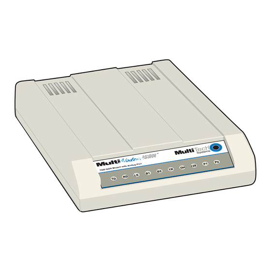 Multi-Tech MultiModemISDN MTA128ST-USB Manuals