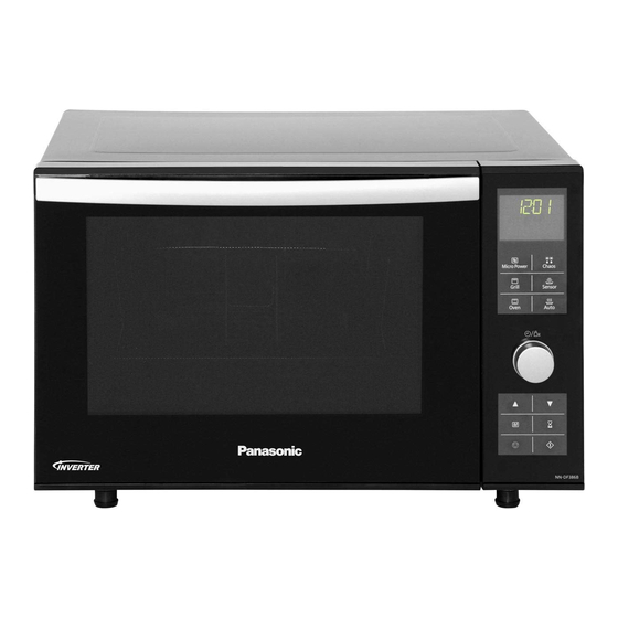 Panasonic NN-DF386B Operating Instruction And Cook Book