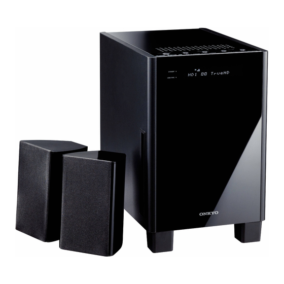 Onkyo HTX-22HDX Service Manual