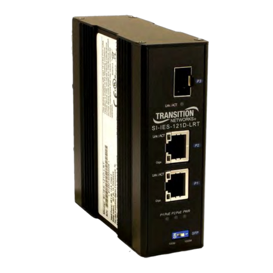 Transition Networks SI-IES-111D-LRT User Manual