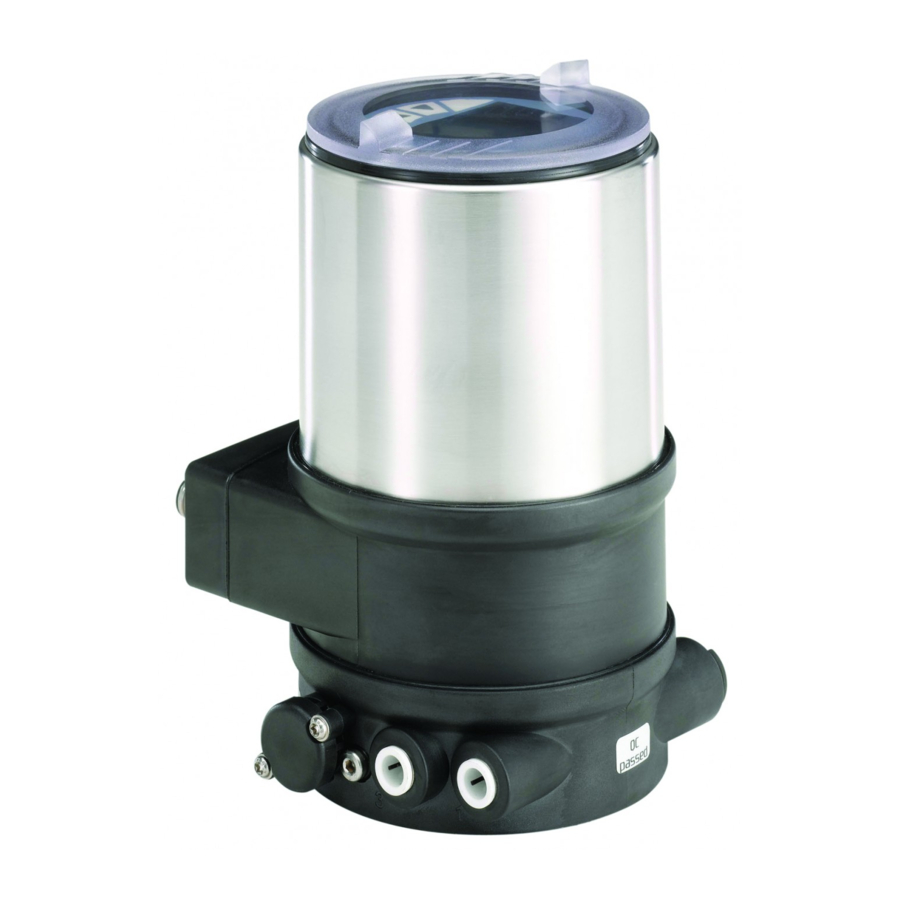 Burkert 8692 Supplement To Operating Instructions