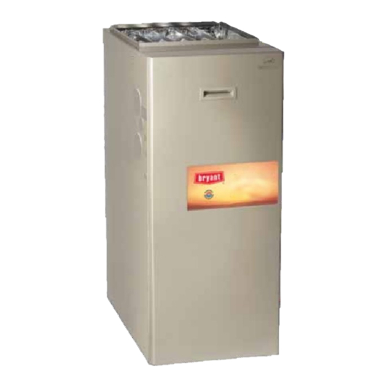 Bryant 4-WAY MULTIPOISE TWO-STAGE CONDENSING GAS FURNACE 352AAV Product Data