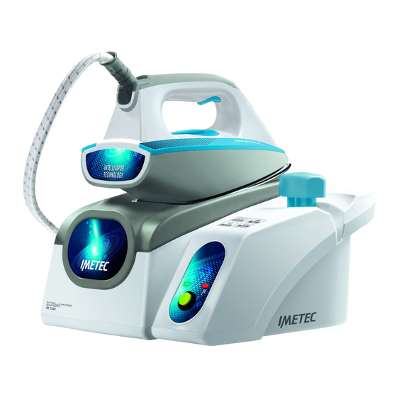Imetec INTELLIVAPOR EXPERT IM 2500 Operating Instructions Manual
