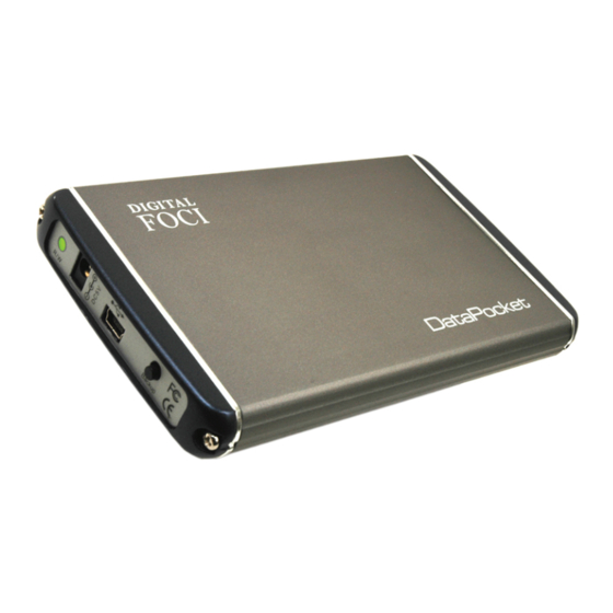 Digital Foci DataPocket Quick Start Manual