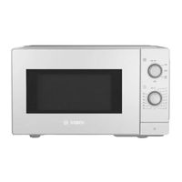 Bosch FFL020MS2 User Manual And Installation Instructions