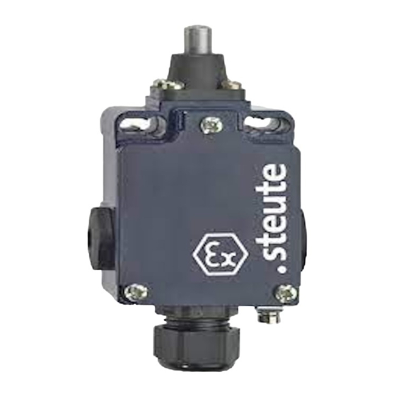 steute Ex 355 Mounting And Wiring Instructions