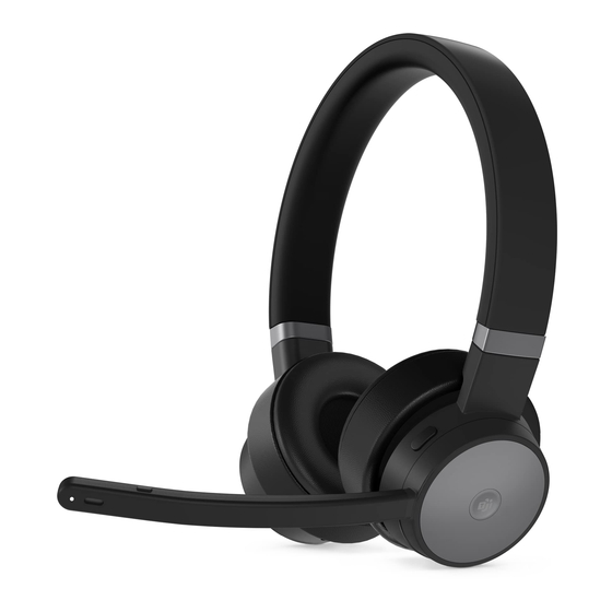Lenovo Go Wireless ANC Headset Instructions