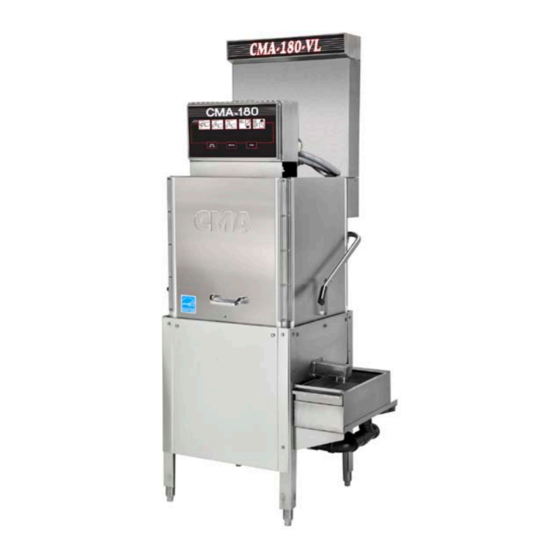 CMA Dishmachines CMA-180 VL Parts Manual