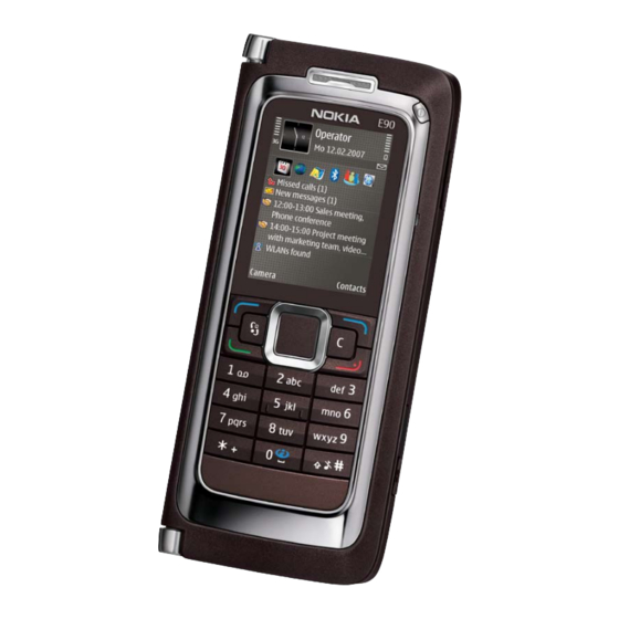 Nokia E90 Service Manual