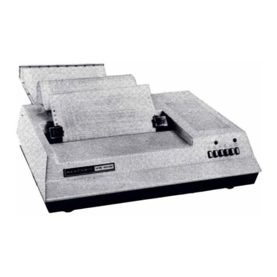 User Manuals: Heathkit H14 Line Printer