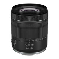 Canon RF 24-105mm F4-7.1 IS STM Instructions Manual