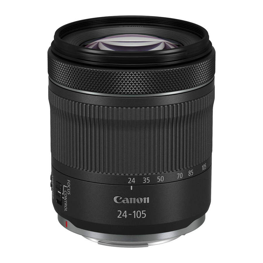 Canon RF 24-105mm F4-7.1 IS STM Manuals