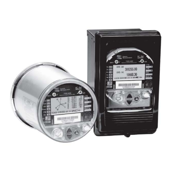 Power Measurement ION 8000 Series Instructions Manual
