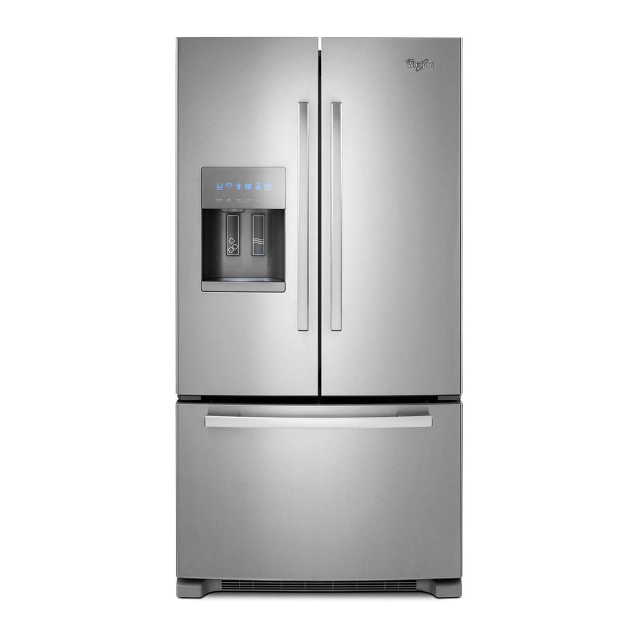 Whirlpool &nbsp;GI6FARXXQ Refrigerator Use & Care Manual