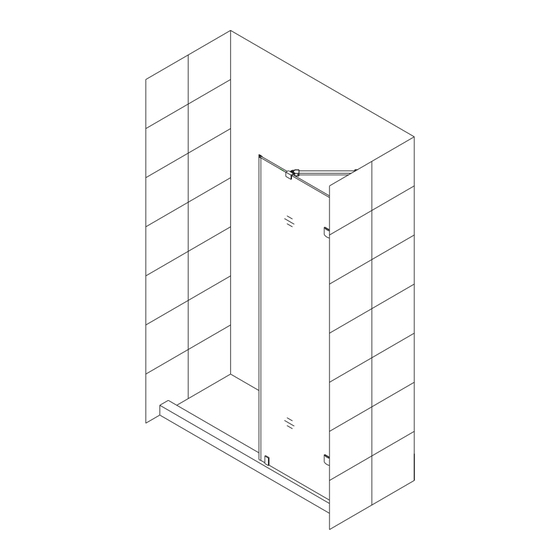 Dreamline Unidoor Lux D SHDR -23297210 Series Installation Instructions Manual