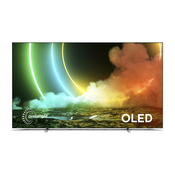 Philips 65OLED706 Manuals