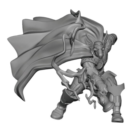 ATOMIC MASS GAMES MARVEL CRISIS PROTOCOL MINIATURES GAME BETA RAY BILL Assembly Manual