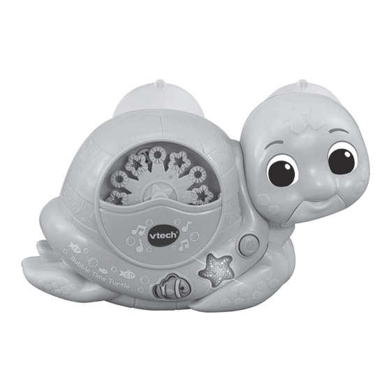 VTech Bubble Time Turtle Instruction Manual