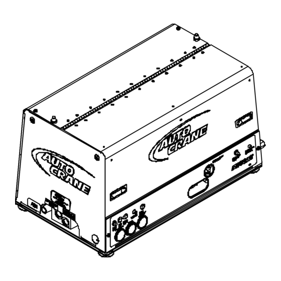 Auto Crane 600661 Operator, Maintenance And Parts Manual