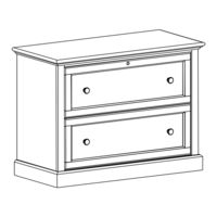 Whittier Wood Furniture McKenzie 2403AFGACf Assembly Instructions Manual