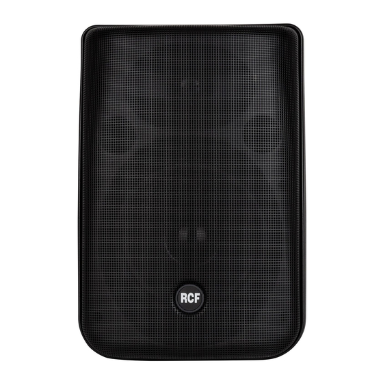 RCF MQ 50 User Manual