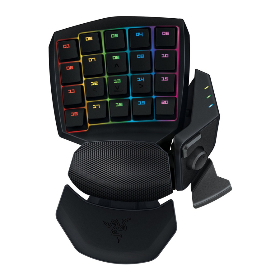 Razer Orbweaver - Gaming Keyboard Manual
