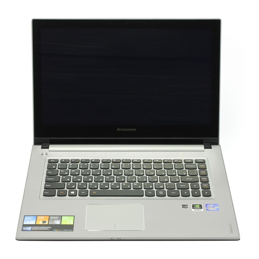 Lenovo IdeaPad Z400 User Manual