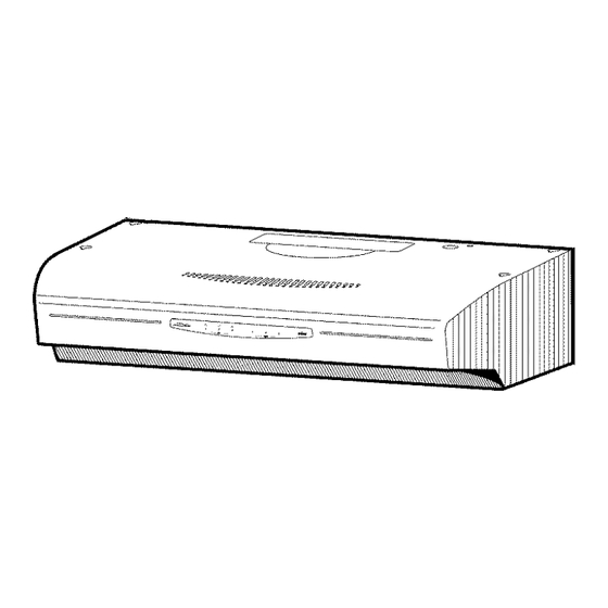 Broan ALLURE QS1 Specification Sheet