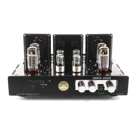 Audio Space GALAXY 34 Manual